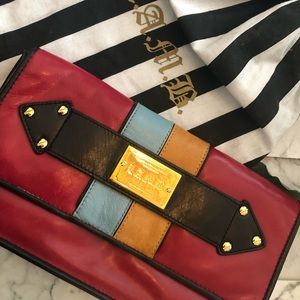 L.A.M.B Red Clutch 2009 Collection